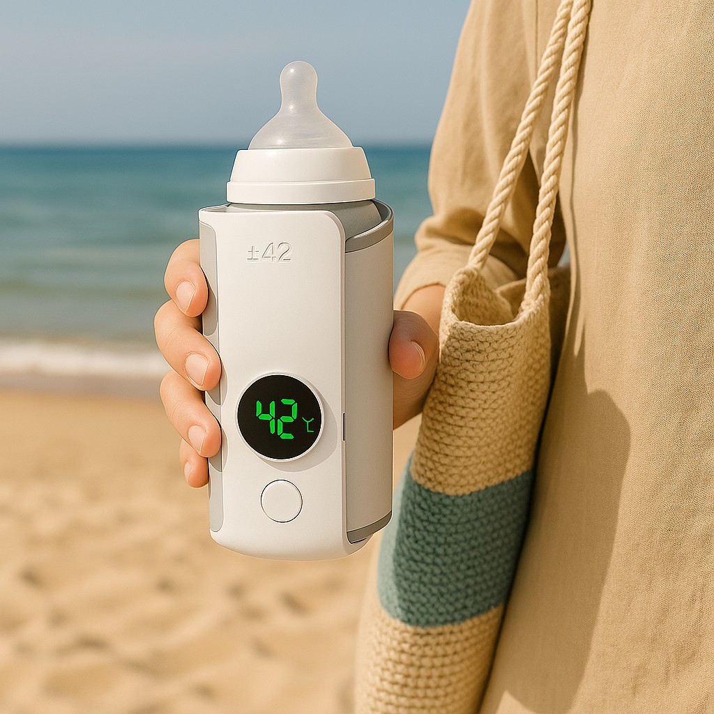Portable Wireless Rechargeable Baby Bottle Warmer