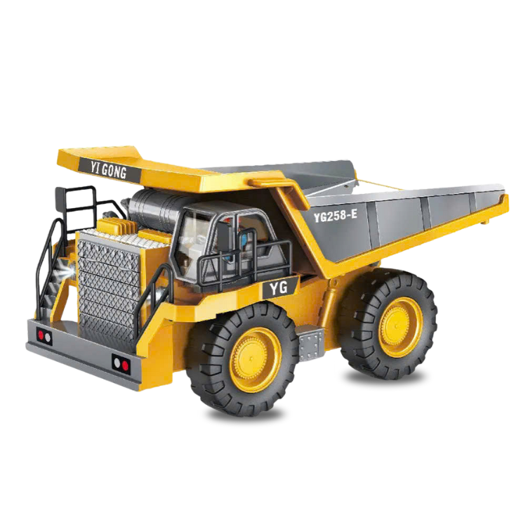 3-in-1 RC Construction Vehicles Set – Excavator, Bulldozer & Dump Truck – Heavy Duty Metal Toys
