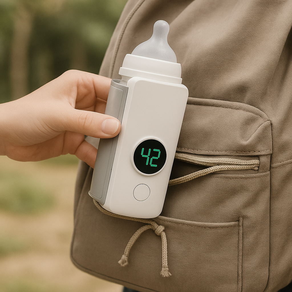 Portable Wireless Rechargeable Baby Bottle Warmer
