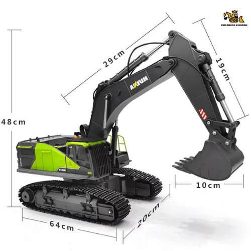 Huina 1593 RC Excavator 1:14 (2025 Model)